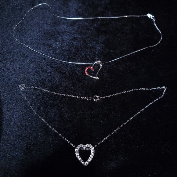 Two Heart Necklaces - Picture 9 of 9